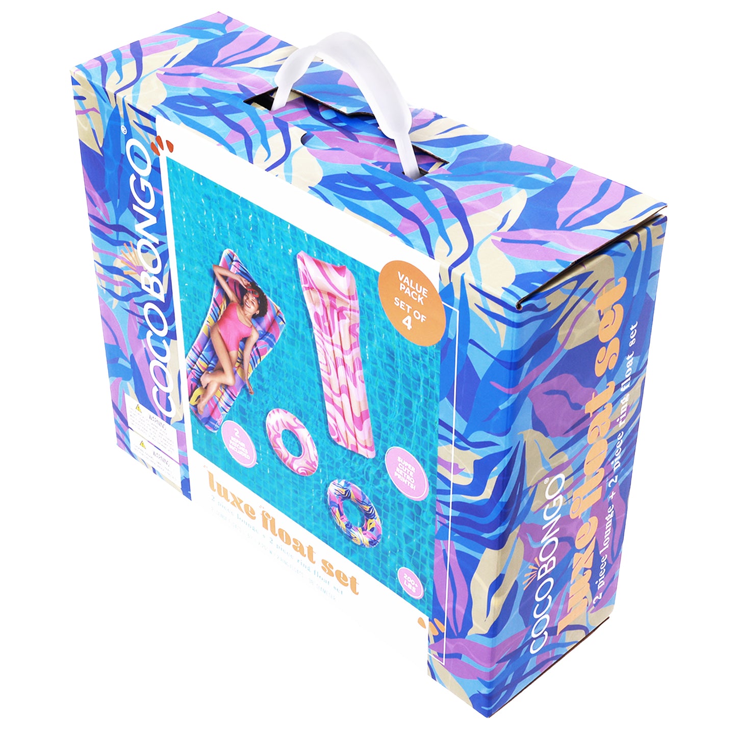 Tropical Sugar Twist Luxe Float Set 4PK