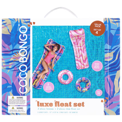 Tropical Sugar Twist Luxe Float Set 4PK