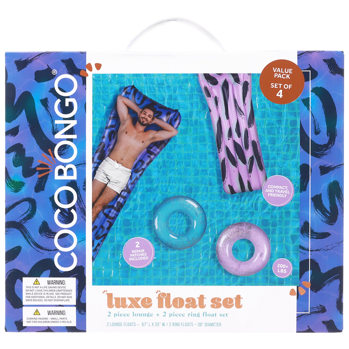 Wild Child Luxe Float Set 4PK